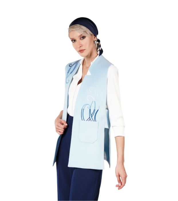 شلوار واید پارچه ای