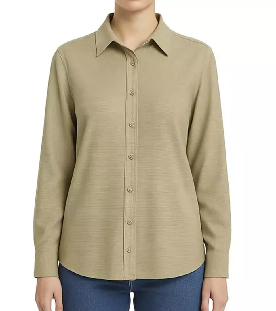 شومیز یقه شکاری