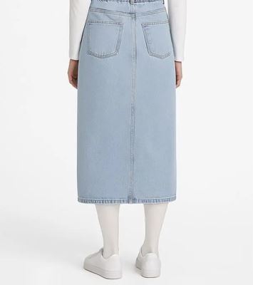 دامن جین پشت کش