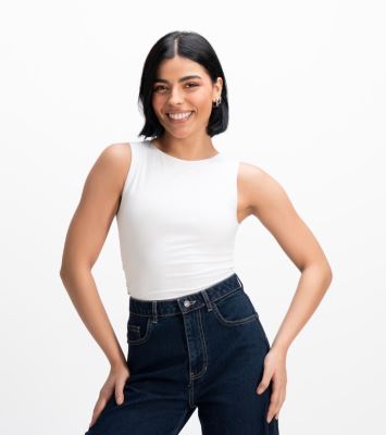 تاپ حلقه ای یقه گرد